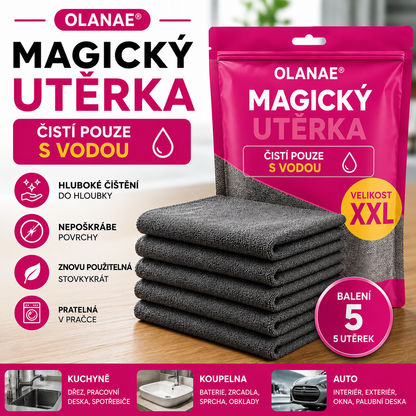 Magický hadřík z mikrovlákna