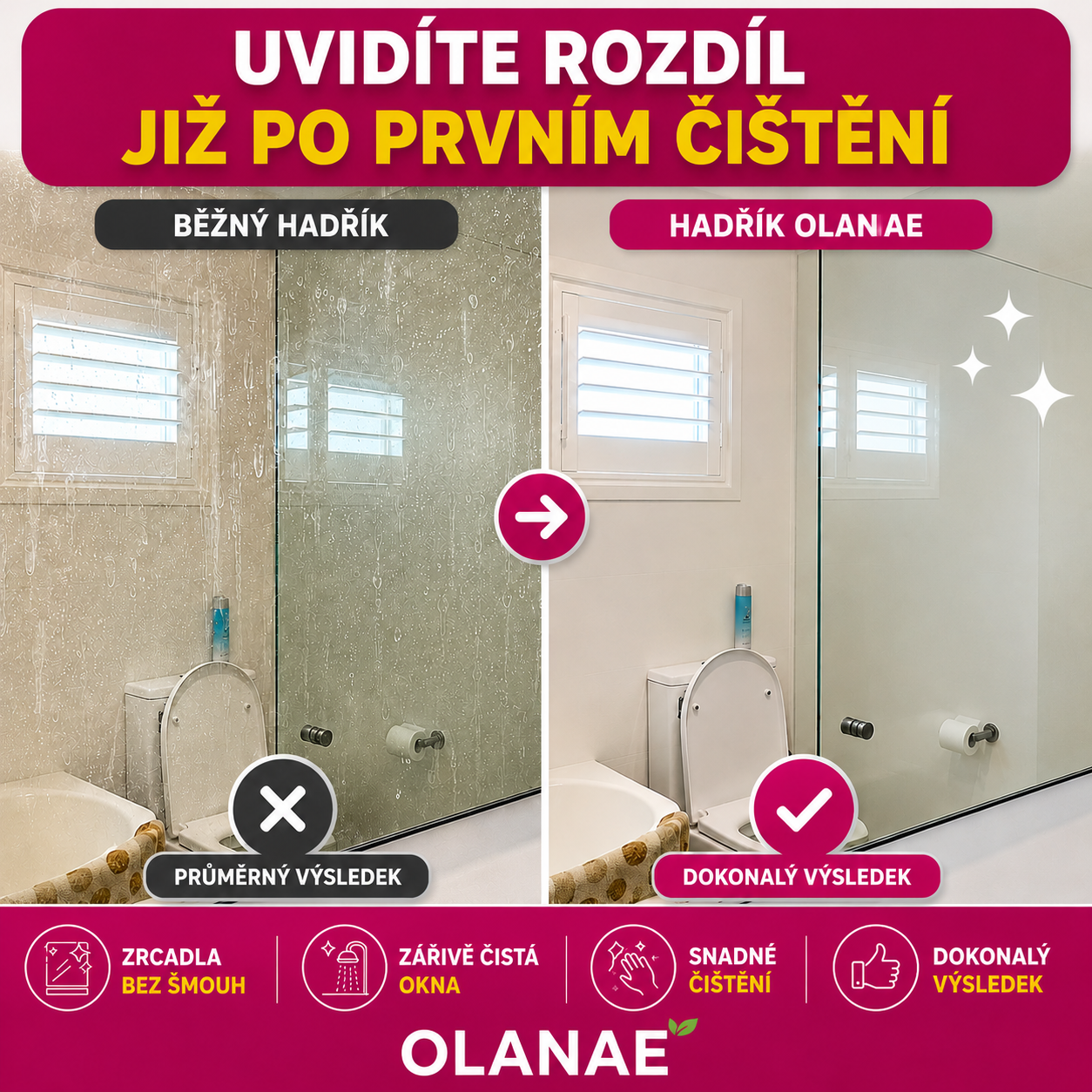 Magický hadřík z mikrovlákna