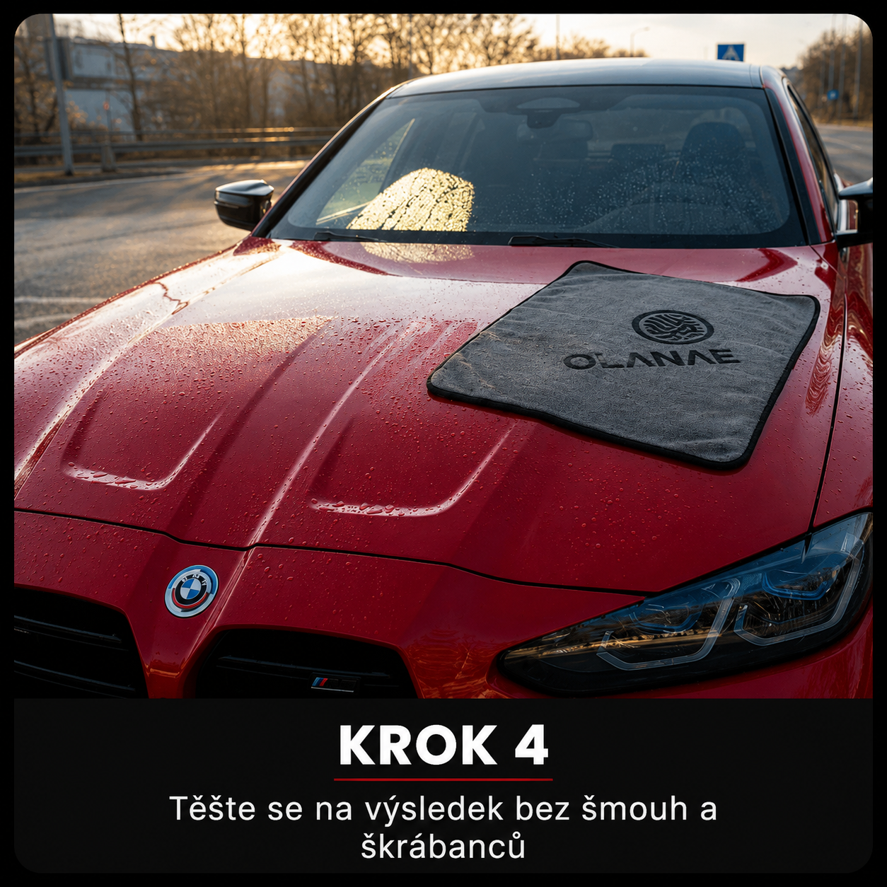 Sušicí ručník na auto OLANAE