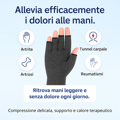 Guanti a compressione antidolore