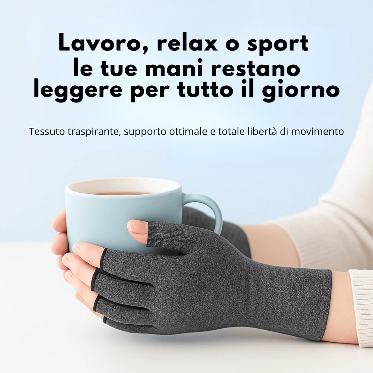 Guanti a compressione antidolore