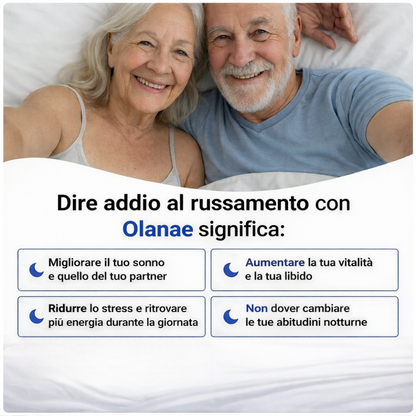 Dispositivo orale anti-russamento