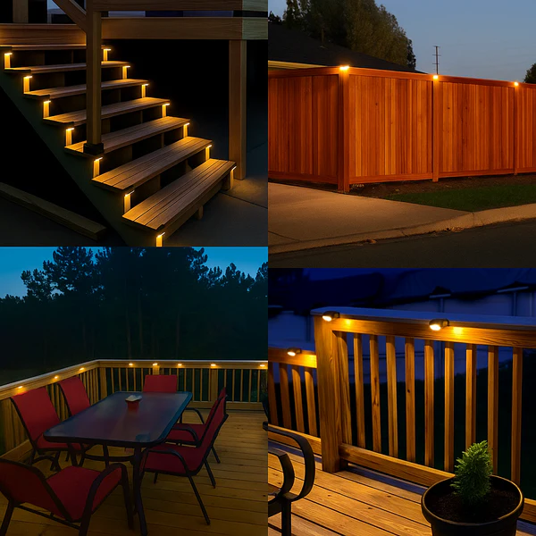 Lampada solare da esterno LED