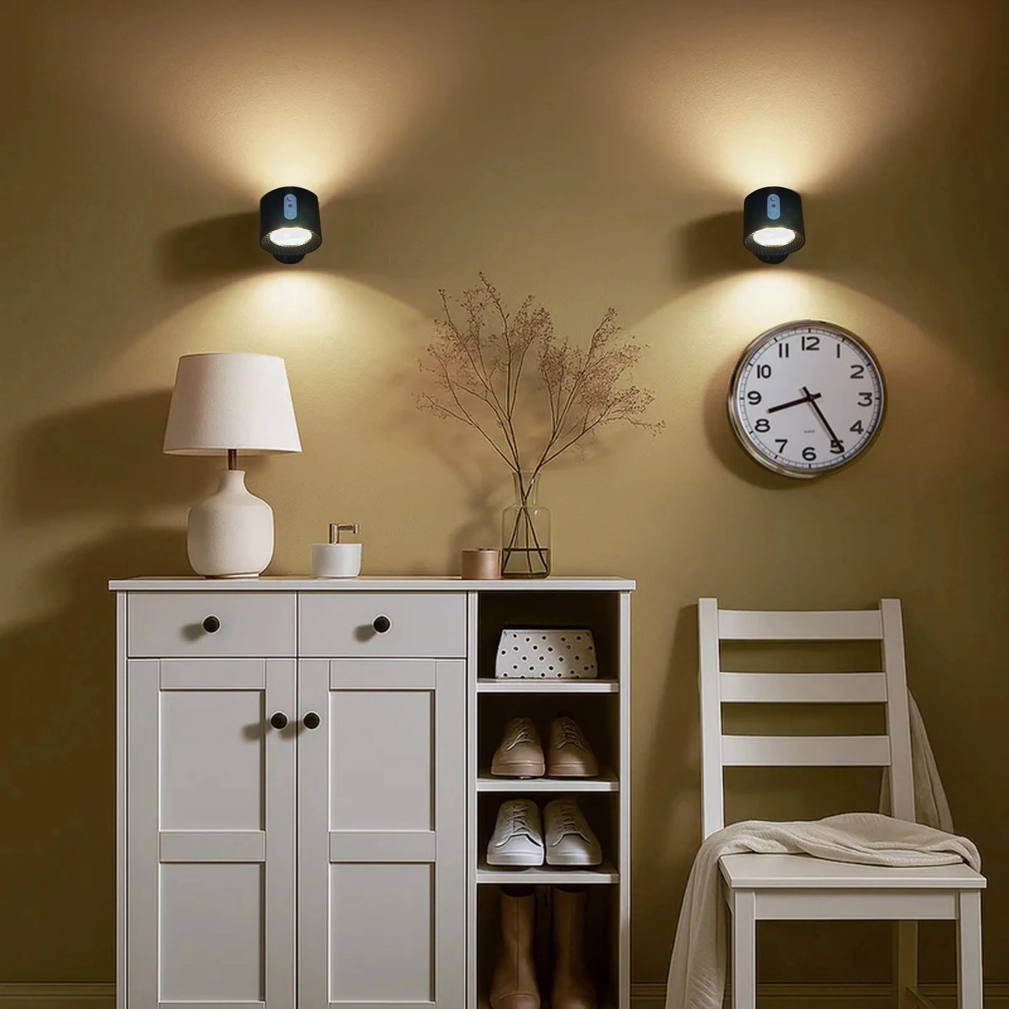 Lampada LED da parete senza fili